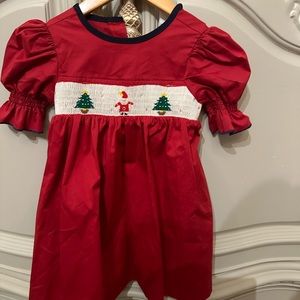 Christmas 🎄 smocked dress!